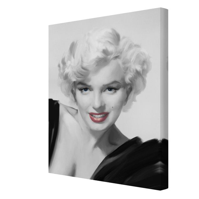 Obrazy retro Marilyn na sofie