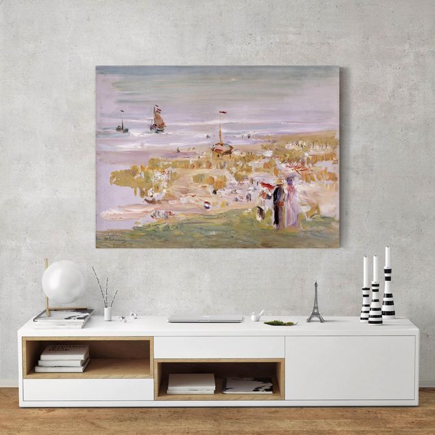 Obrazy do salonu nowoczesne Max Liebermann - Plaża