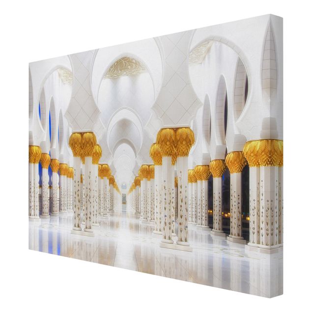 Obrazy na ścianę Meczet w złocie