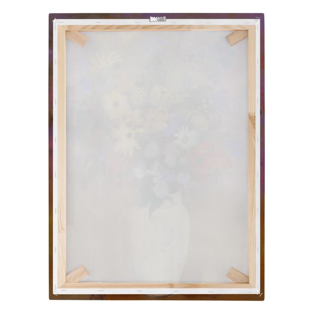 Obrazy drukowane na płótnie Odilon Redon - Kwiaty w wazonie