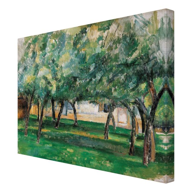 Postimpresjonizm obrazy Paul Cézanne - Normandzka zagroda