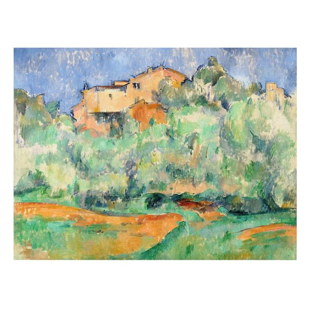 Obrazy krajobraz Paul Cézanne - Dom na wzgórzu