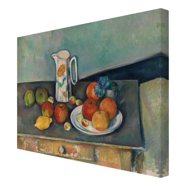 Obrazy kolorowe Paul Cézanne - Martwa natura Dzbanek na mleko