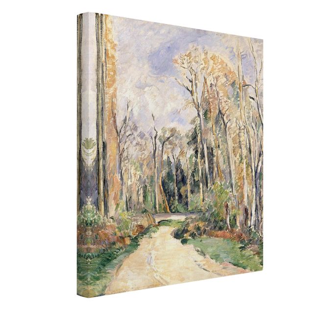 Impresjonizm obrazy Paul Cézanne - Wejście do lasu