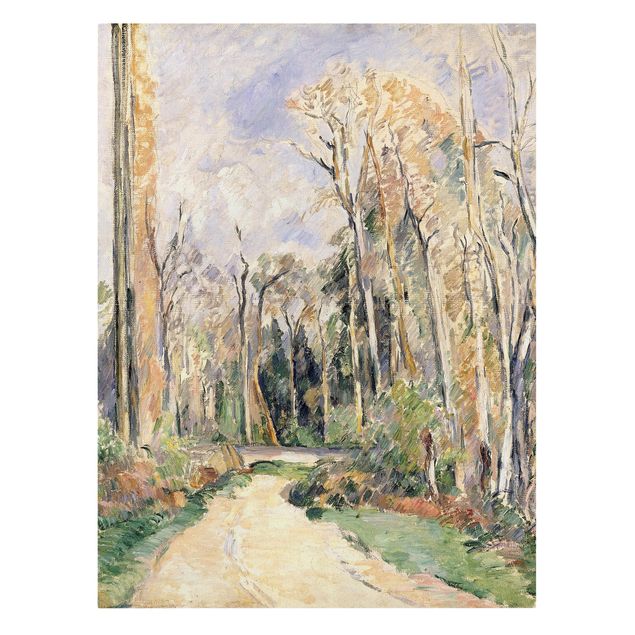 Obraz drzewo Paul Cézanne - Wejście do lasu