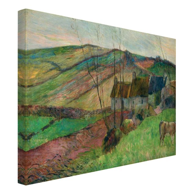 Impresjonizm obrazy Paul Gauguin - Gospodarstwa rolne