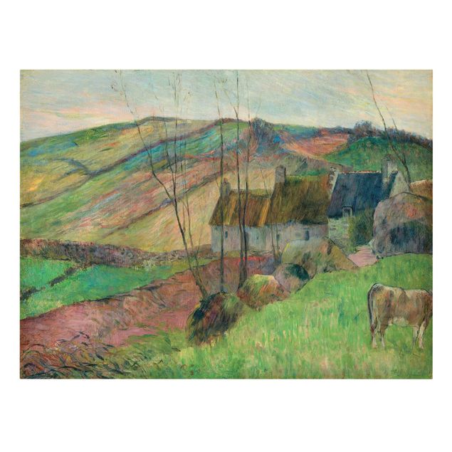 Obrazy góry Paul Gauguin - Gospodarstwa rolne
