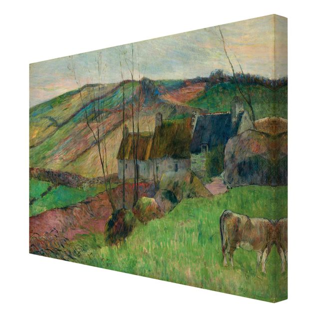 Obrazy krajobraz Paul Gauguin - Gospodarstwa rolne