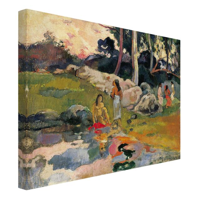 Obrazy impresjonizm Paul Gauguin - brzeg rzeki