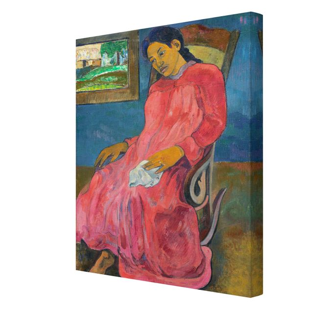 Obrazy artystów Paul Gauguin - Kobieta melancholijna