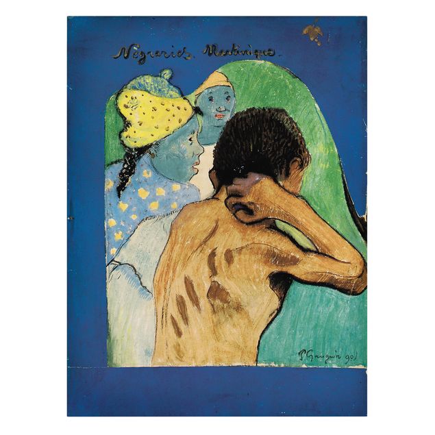 Obrazy portret Paul Gauguin - Nègreries Martinique