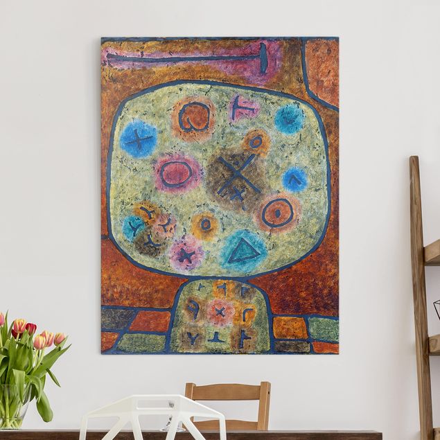 Dekoracja do kuchni Paul Klee - Kwiaty w kamieniu