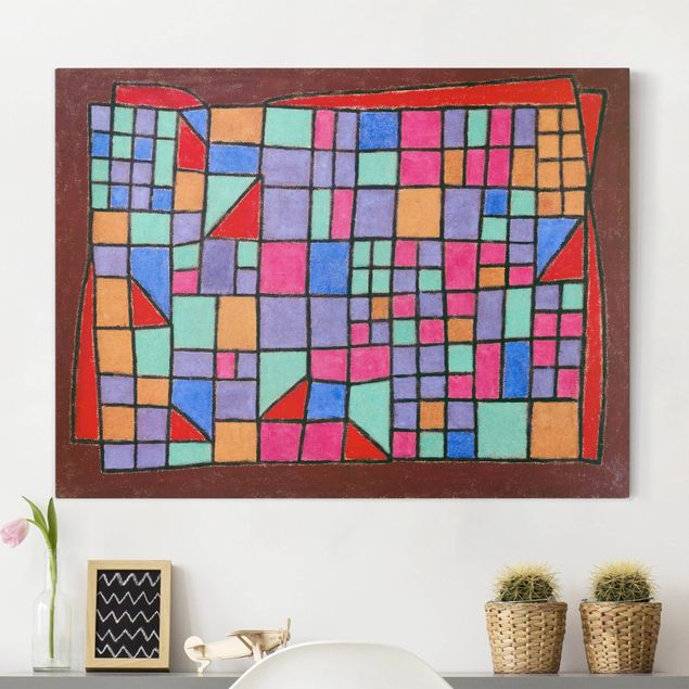 Dekoracja do kuchni Paul Klee - Szklana fasada