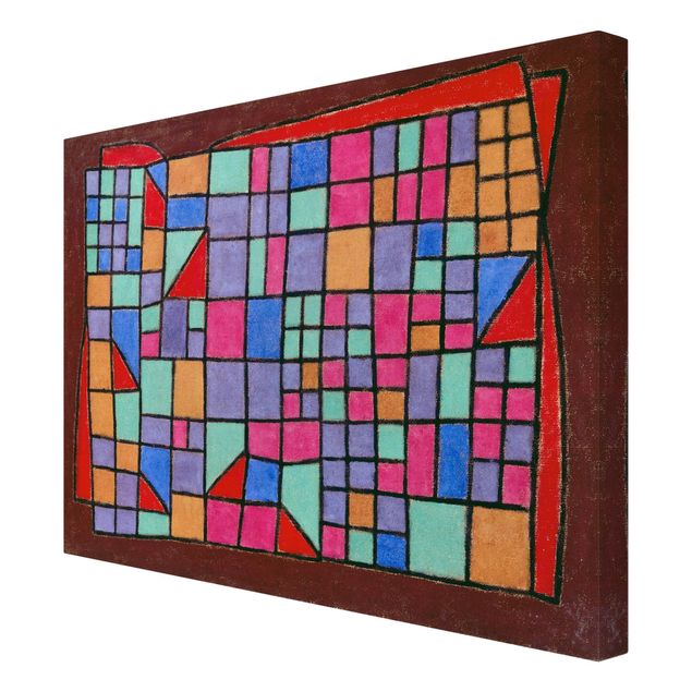 Obrazy artystów Paul Klee - Szklana fasada