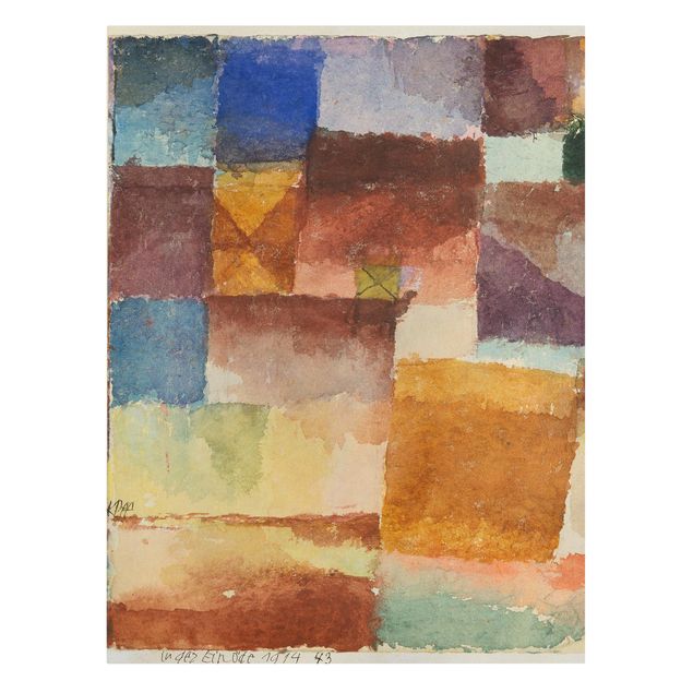 Obrazy na płótnie abstrakcja Paul Klee - Nieużytki