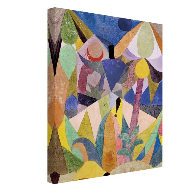 Obrazy nowoczesny Paul Klee - Łagodny pejzaż tropikalny