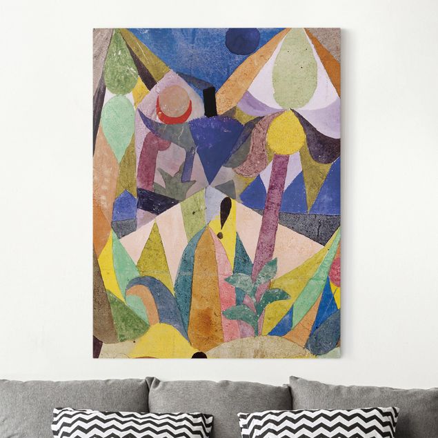 Dekoracja do kuchni Paul Klee - Łagodny pejzaż tropikalny