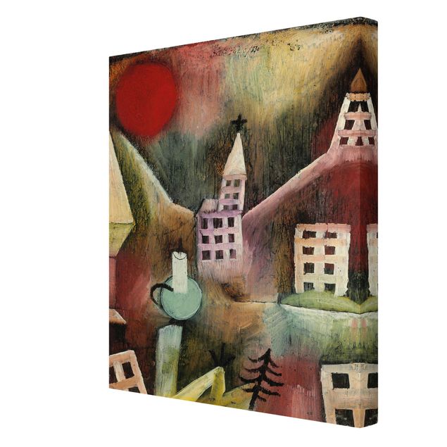 Obrazy artystów Paul Klee - Zniszczona wioska
