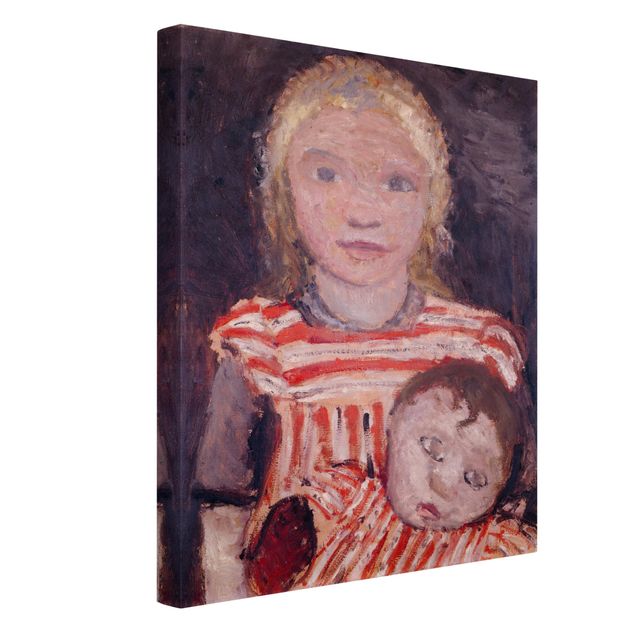 Obrazy nowoczesny Paula Modersohn-Becker - Dziewczynka z lalką
