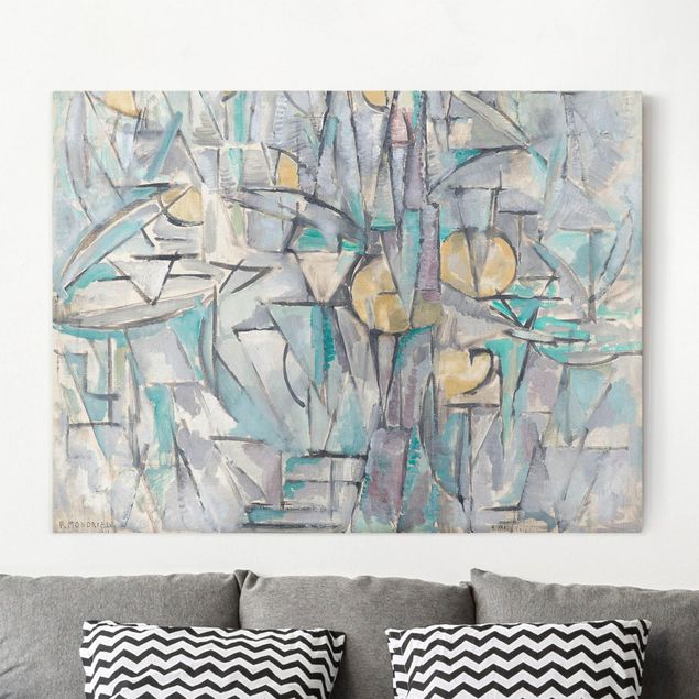 Dekoracja do kuchni Piet Mondrian - Kompozycja X
