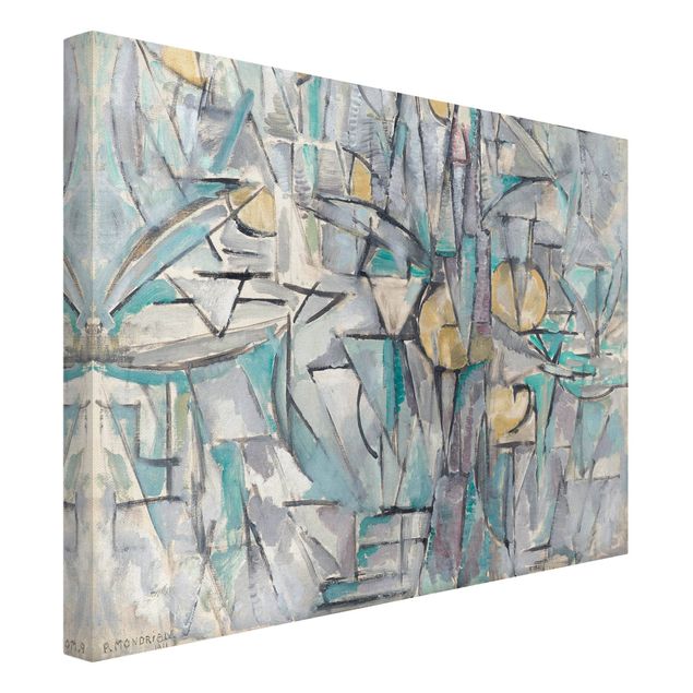 Obrazy nowoczesne Piet Mondrian - Kompozycja X