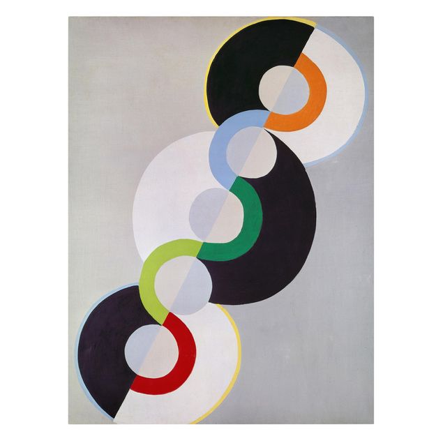 Obrazy na płótnie abstrakcja Robert Delaunay - Rytm bez końca