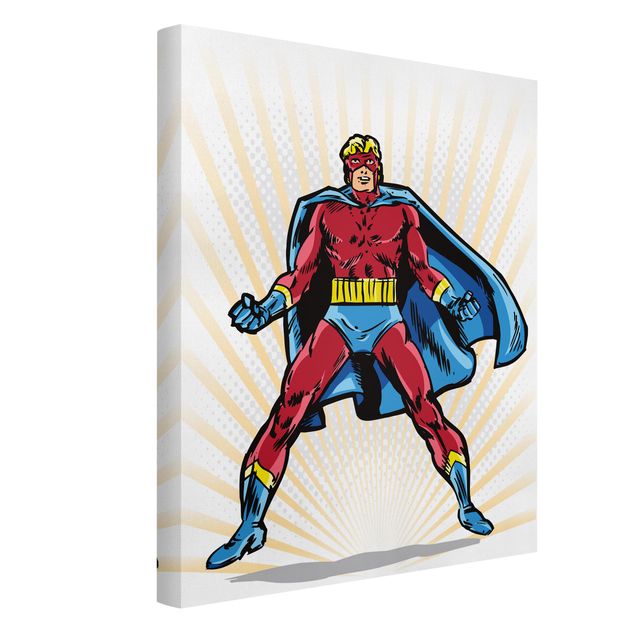 Obrazy drukowane na płótnie Superbohater