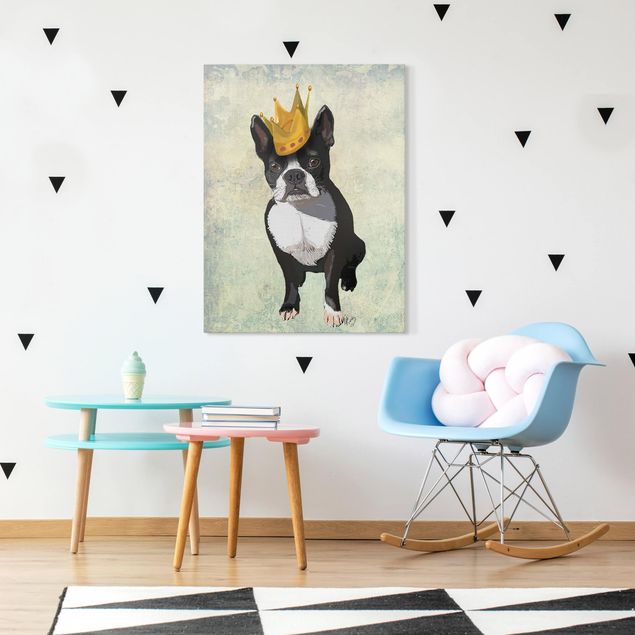 Obrazy nowoczesny Portret zwierzęcia - Terrier King