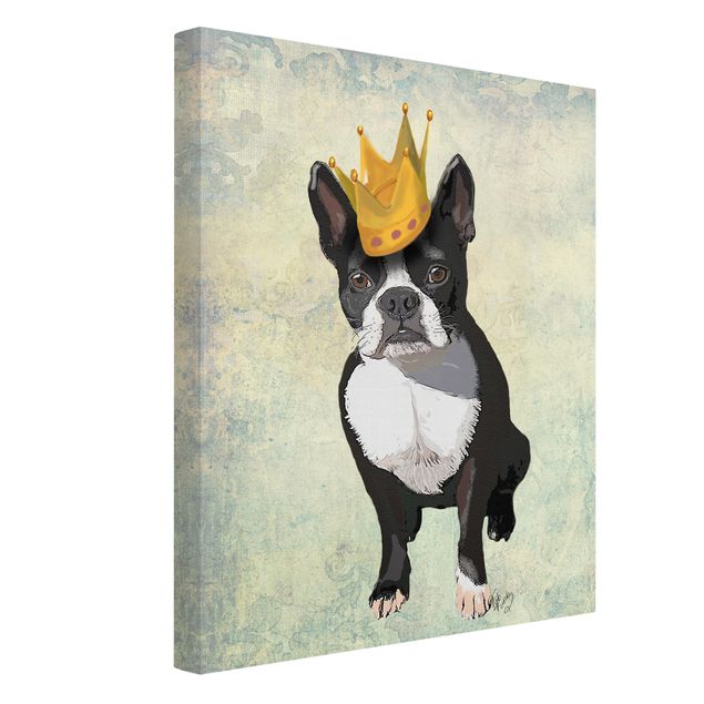 Obrazy ze zwierzętami Portret zwierzęcia - Terrier King