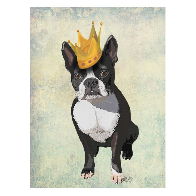 Pies obraz Portret zwierzęcia - Terrier King