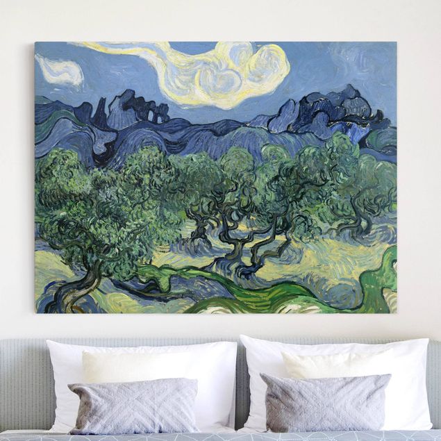 Obrazy impresjonizm Vincent van Gogh - Drzewa oliwne