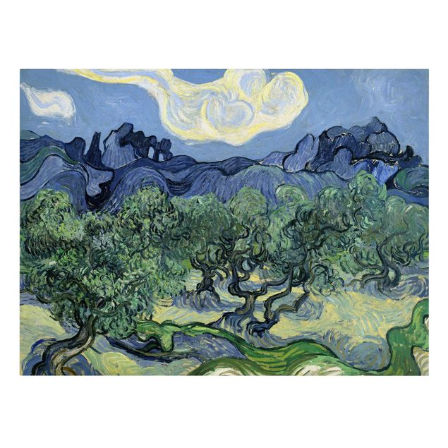 Obrazy drzewa Vincent van Gogh - Drzewa oliwne