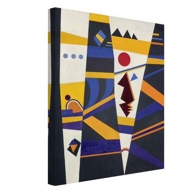 Obrazy na szkle abstrakcja Wassily Kandinsky - oprawa