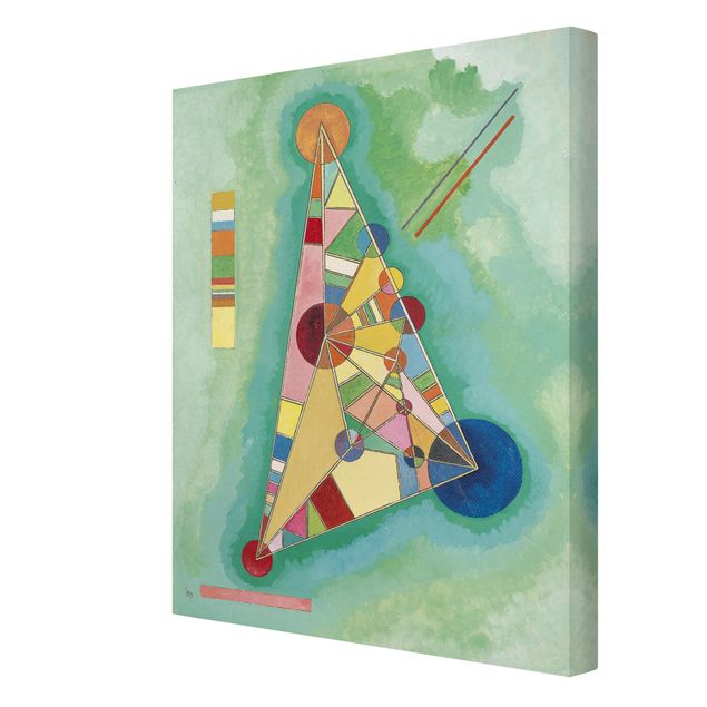 Obrazy na płótnie abstrakcja Wassily Kandinsky - Trójkąt