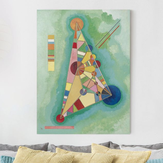 Ekspresjonizm obrazy Wassily Kandinsky - Trójkąt