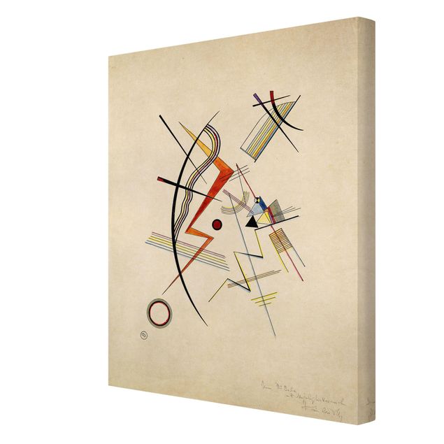 Obrazy na płótnie abstrakcja Wassily Kandinsky - Roczny prezent