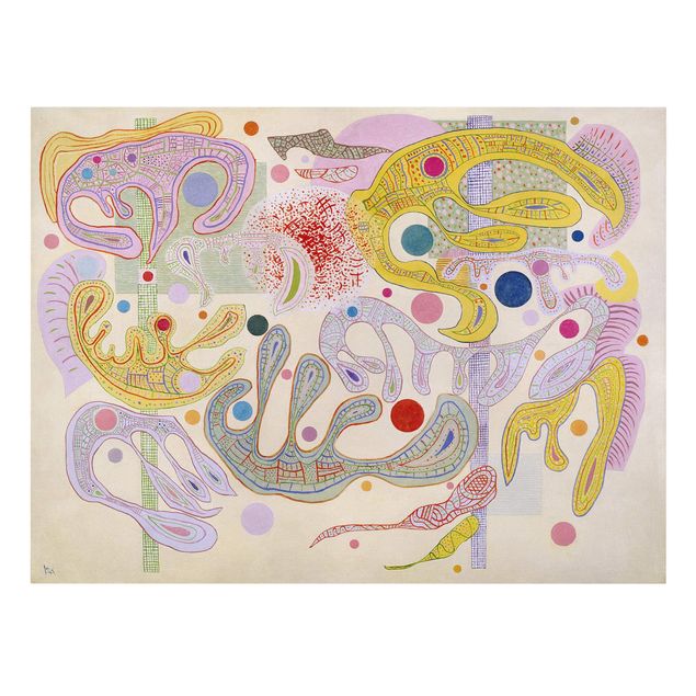 Nowoczesne obrazy Wassily Kandinsky - Kapryśne formy