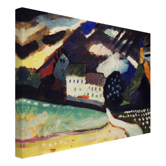 Obrazy abstrakcja Wassily Kandinsky - Zamek i kościół