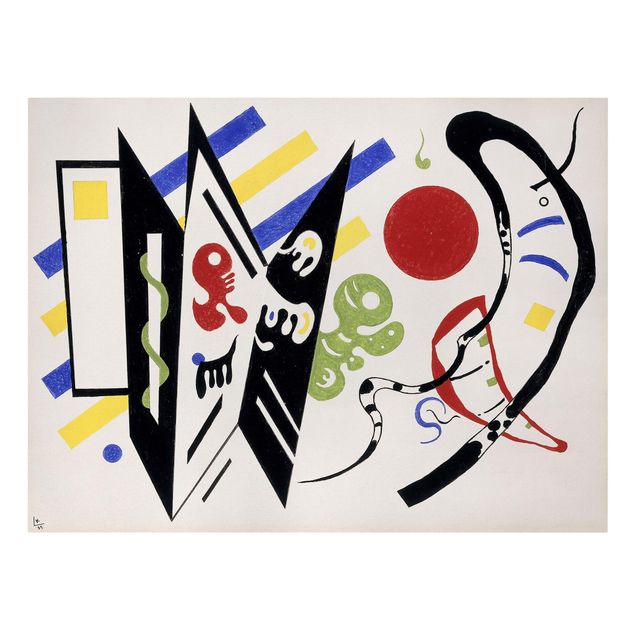 Obrazy nowoczesne Wassily Kandinsky - Reciproque