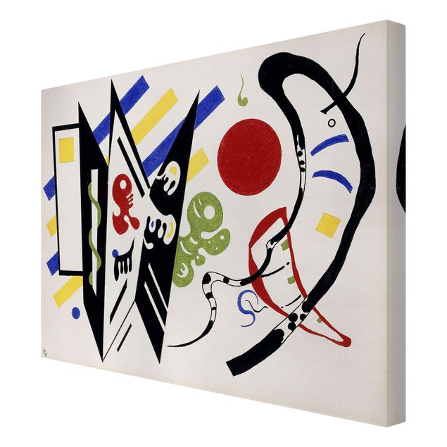 Obrazy na płótnie abstrakcja Wassily Kandinsky - Reciproque