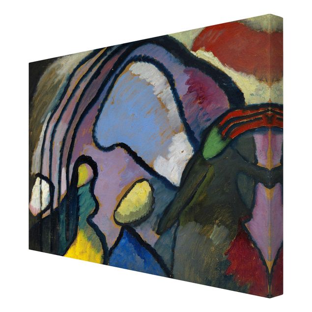 Obrazy na płótnie abstrakcja Wassily Kandinsky - Improwizacja