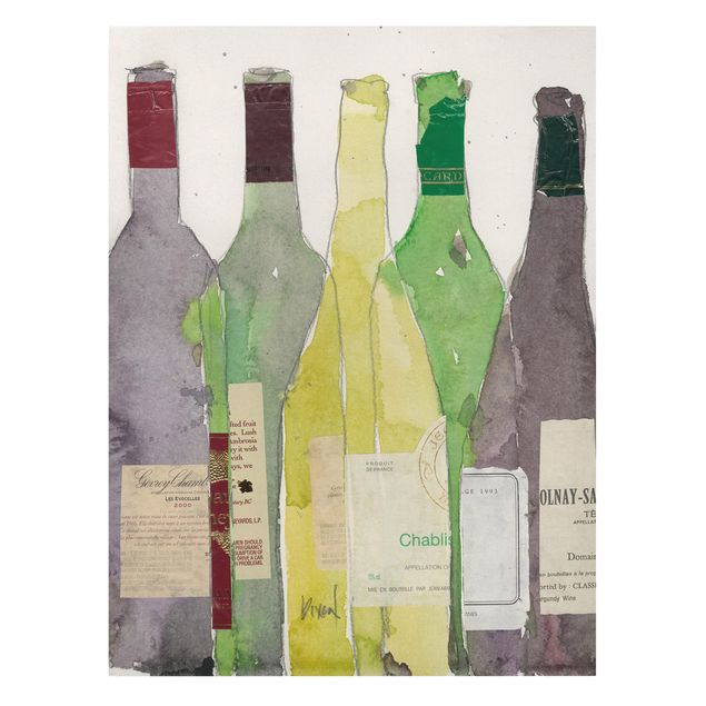Obrazy drukowane na płótnie Wine & Spirits III