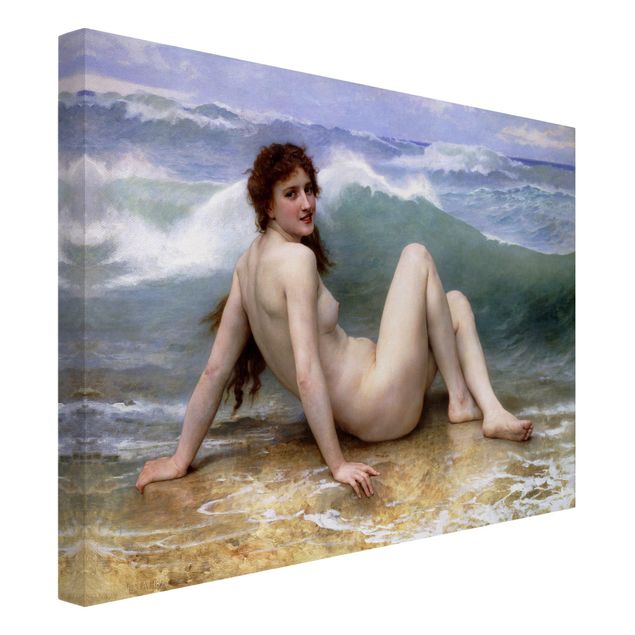 Obrazy z morzem William Adolphe Bouguereau - Fala