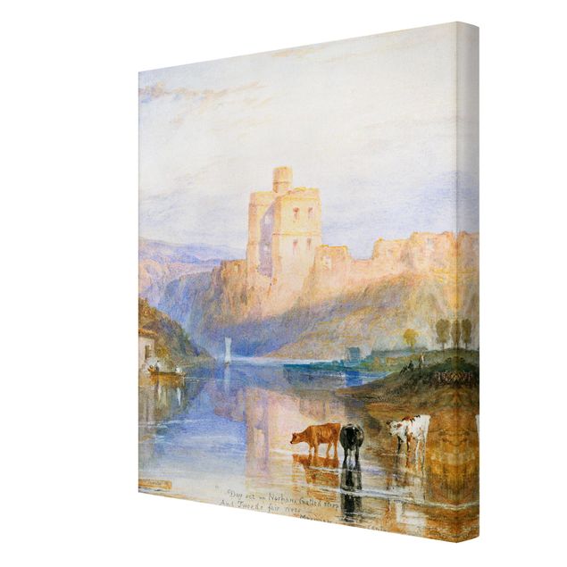 Obrazy na płótnie abstrakcja William Turner - zamek Norham