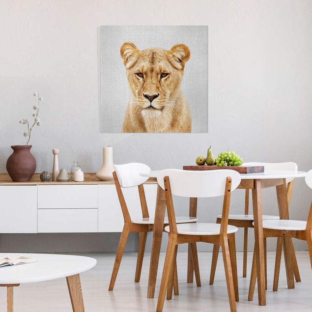 Nowoczesne obrazy Lioness Lisa