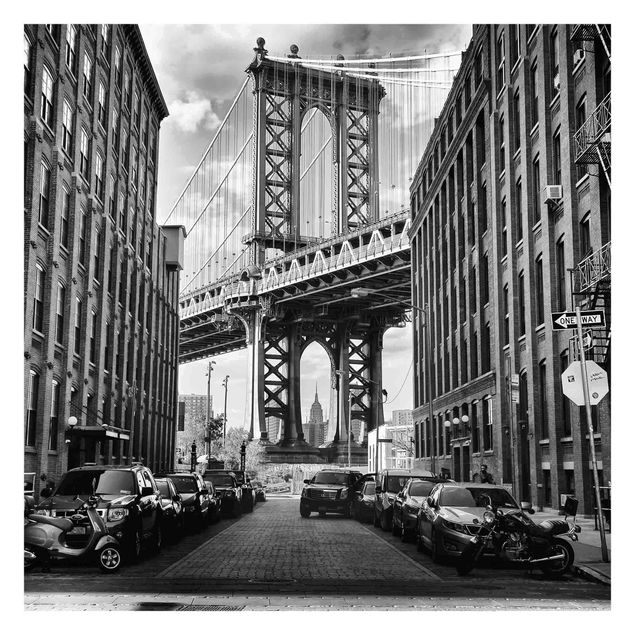 Fototapeta - Most Manhattan w Ameryce