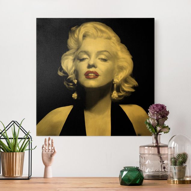 Dekoracja do kuchni Marilyn z czerwonymi ustami