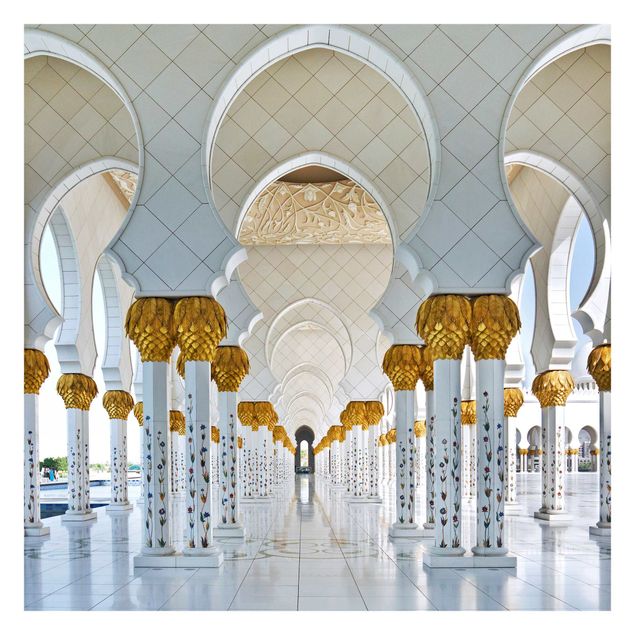 Fototapeta - Meczet w Abu Dhabi