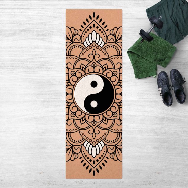 chodnik dywanowy Mandala Yin i Yang
