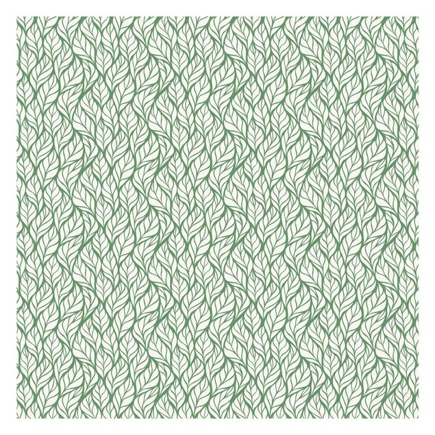Fototapeta - Naturalny wzór duże liście na zielonym tle